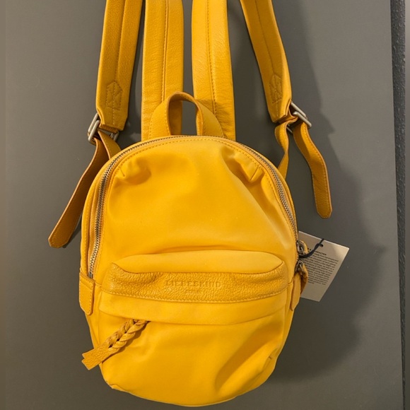 Liebeskind Selby Yellow Mini Backpack - Picture 2 of 9